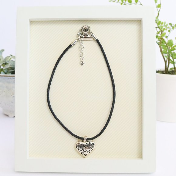 Brighton Jewelry - Brighton RETIRED| Bella Luna Silver Heart Necklace
